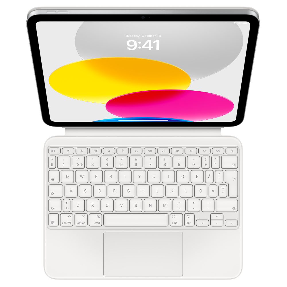 Apple - Magic Keyboard Folio for iPad (10th generation) - Compact Keyboard - Wireless - SE