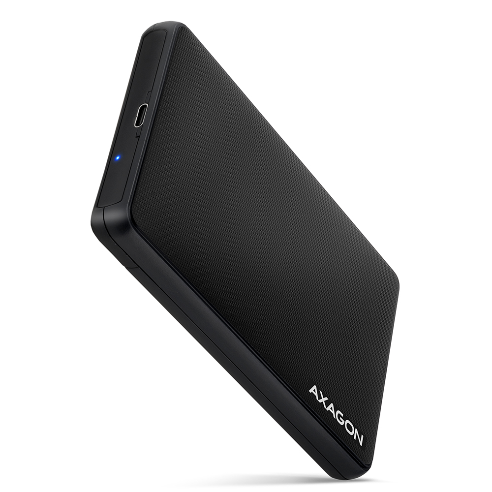 AXAGON Screwless USB 3.2 Gen 1 - SATA 6G external box for 2.5" SSD/HDD - EE25-SLC