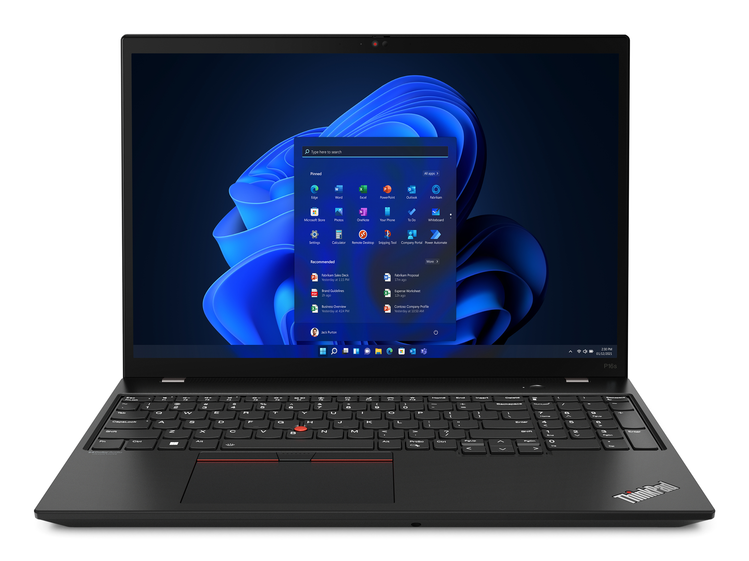 Lenovo ThinkPad P16s Gen 2 MOBILE WORKSTATION AMD Ryzen™ 7 PRO 7840U 512GB SSD 16GB 16" (1920x1200) WIN11 Pro VILLI BLACK Backlit Keyboard. 3 Year warranty