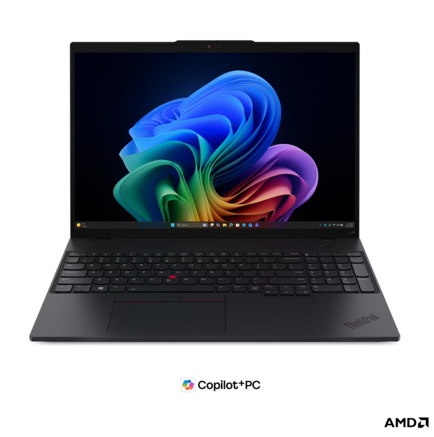 Lenovo ThinkPad L16 G3 AMD - Black - 16 " - IPS - WUXGA - 1920 x 1200 pixels - Anti-glare - AMD Ryzen AI 5 - 430 - 16 GB - SODIMM DDR5 - Solid-state drive capacity 512 GB - AMD Radeon 840M Graphics - Windows 11 Pro - 802.11be - Bluetooth version 5.4 - 4G 