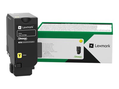 Lexmark Return Programme 16.2K - CX735 - Toner cartridge - Yellow
