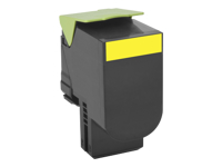 Lexmark 80C2HY0 - 802HYE Yellow High Yield Corporate Cartridge (3k) - Cartridge - Yellow
