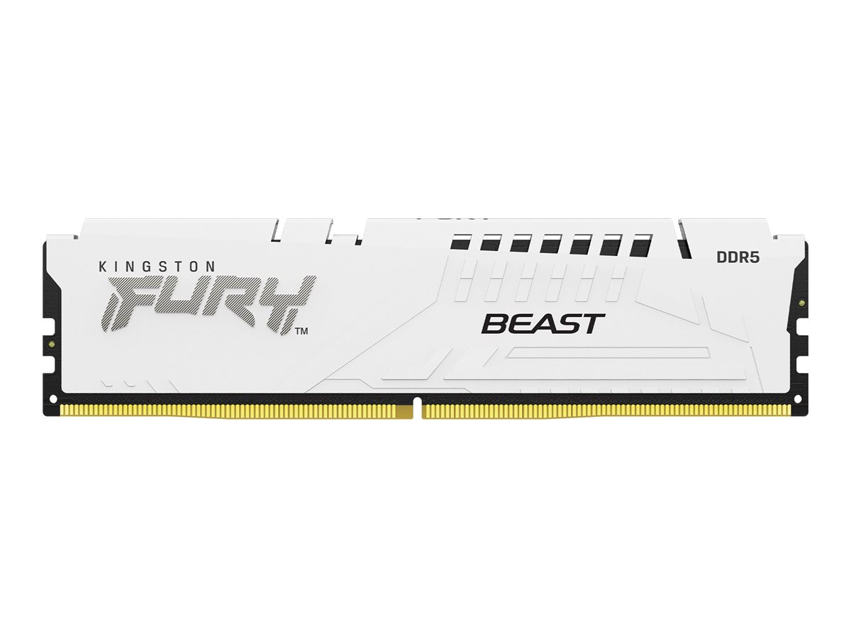 Kingston KF560C30BWE-16 16GB 6000MT/s DDR5 CL30 DIMM FURY Beast White EXPO - Kingston