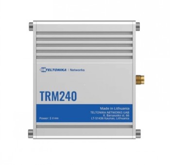 Teltonika - LTE Modem - TRM240 - No Wi-Fi - Mesh Support No - MU-MiMO No - 2G/3G - Antenna type 1xSMA for LTE - 1 x microUSB