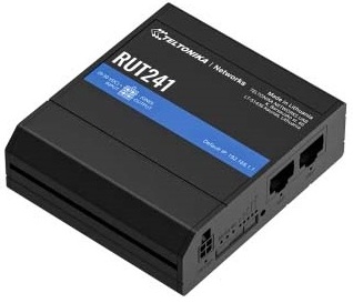 Teltonika - LTE Router - RUT241 - 802.11n - 10/100 Mbit/s - Ethernet LAN (RJ-45) ports 1 - Mesh Support No - MU-MiMO No - 2G/3G/4G - Antenna type 2 x SMA for LTE, 1 x RP-SMA for WiFi