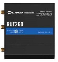 Teltonika - LTE Cat 6 Router - RUT260 - 802.11n - 10/100 Mbit/s - Ethernet LAN (RJ-45) ports 2 - Mesh Support No - MU-MiMO No - 4G