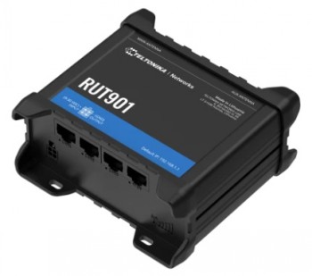 Teltonika - LTE CAT 4 Router - RUT901 - 802.11n - 10/100 Mbit/s - Ethernet LAN (RJ-45) ports 4 - Mesh Support No - MU-MiMO No - 4G
