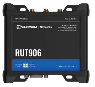 Teltonika - LTE CAT 4 Router - RUT906 - 802.11n - 10/100 Mbit/s - Ethernet LAN (RJ-45) ports 4 - Mesh Support No - MU-MiMO No - 4G