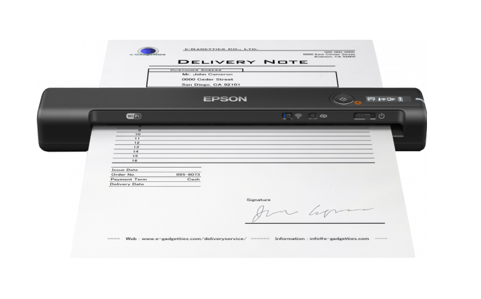 Epson - Wireless Mobile Scanner - WorkForce ES-60W - Colour - Document