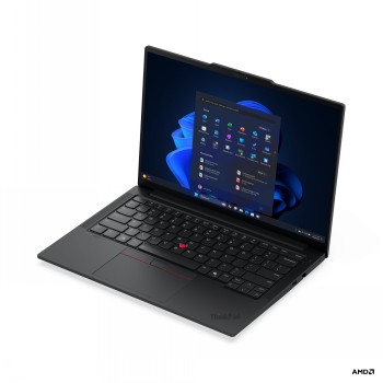 Lenovo ThinkPad E14 G7 AMD - Black - 14 " - IPS - WUXGA - 1920 x 1200 pixels - Anti-glare - AMD Ryzen 7 - 250 - 16 GB - SODIMM DDR5 - Solid-state drive capacity 512 GB - AMD Radeon 780M Graphics - Windows 11 Pro - 802.11ax - Bluetooth version 5.3 - Keyboa