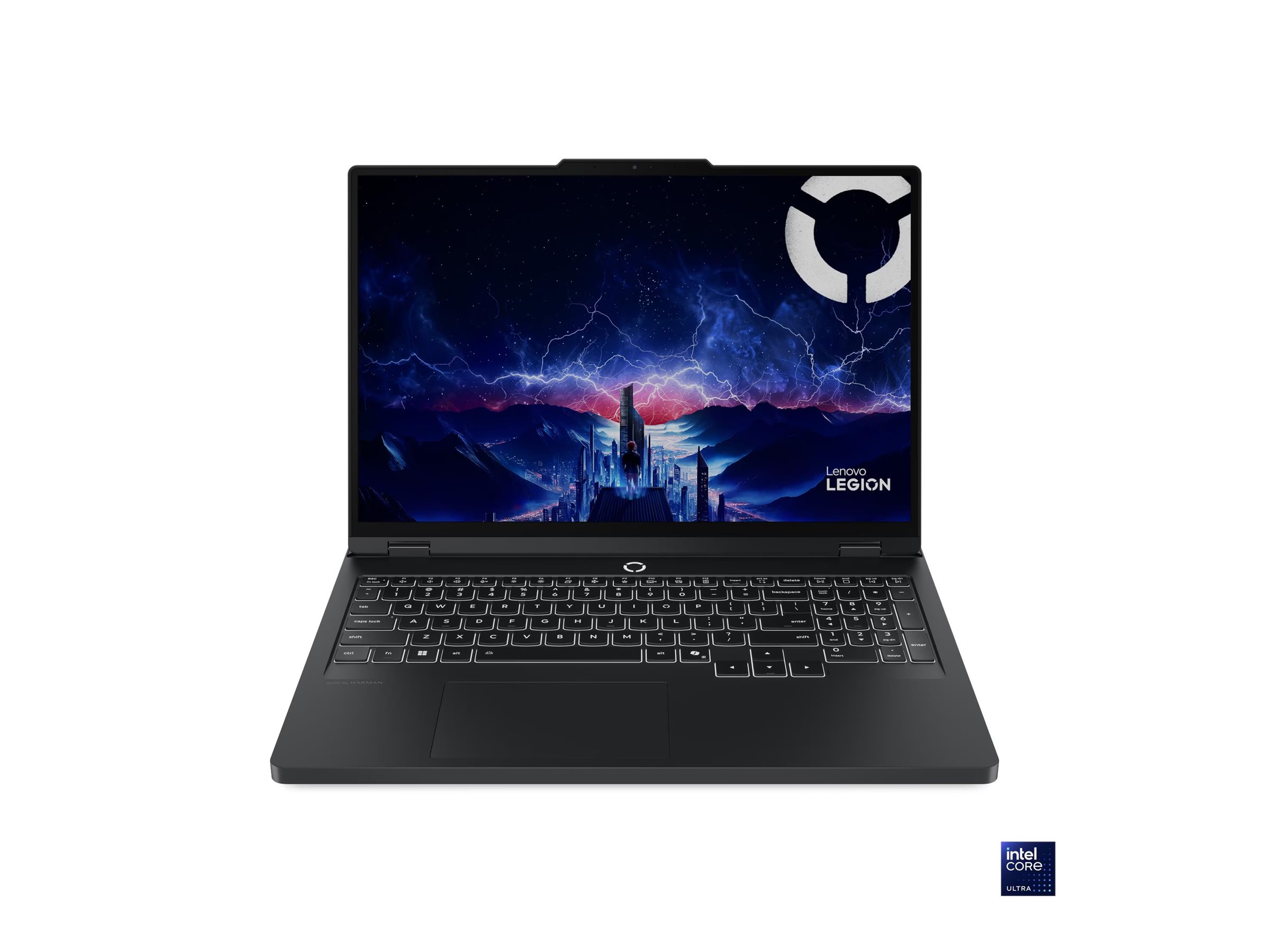 Lenovo- Legion Pro 5 16IAX10 Intel - Eclipse Black - 16 " - OLED - WQXGA - OLED pixels - Glossy - Intel Core Ultra 7 - 255HX - 16 GB - SODIMM DDR5 - Solid-state drive capacity 1000 GB - NVIDIA GeForce RTX 5070 - GDDR7 - 8 GB - Windows 11 Home - 802.11be |