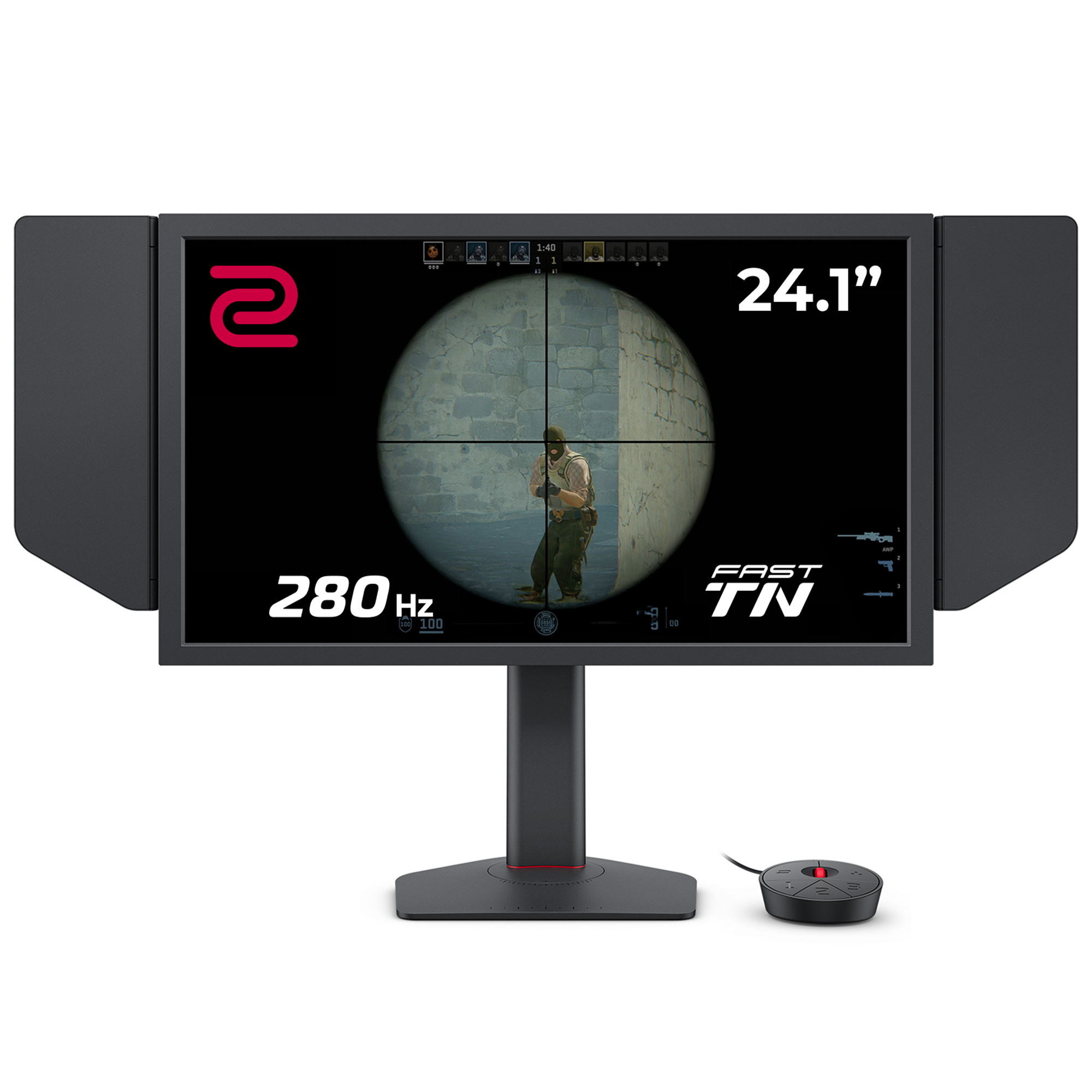 BENQ ZOWIE XL2540X+ 24.1INCH FHD TN 280 HZ 320CD/M2 HDMI 2.0X3 DP 1.2 GAMING MONITOR