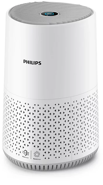 Philips - Air Purifier - AC0651/10 600 Series - 12 W - Suitable for rooms up to 44 m² - White/Light gray