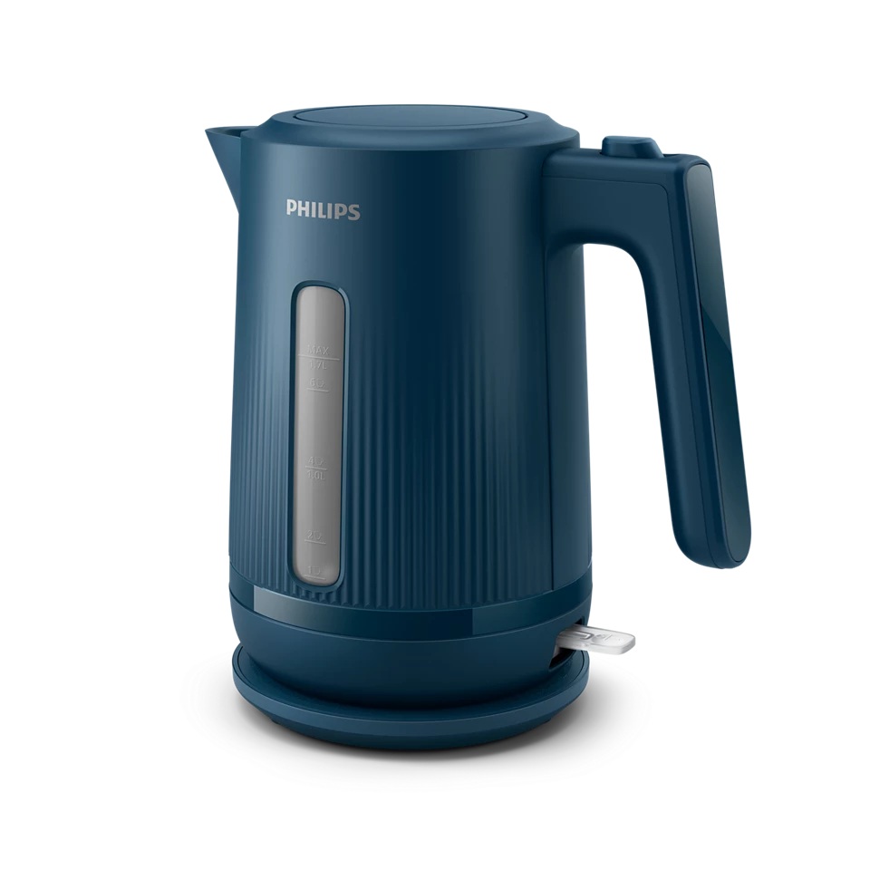 Philips - Kettle - HD9411/70 3000 series - Electric - 2200 W - 1.7 L - Plastic - 360° rotational base - Blue