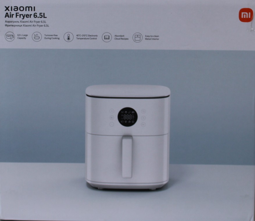 SALE OUT. Xiaomi Air Fryer 6.5L, White EU - Xiaomi Air Fryer, EU - Power 1700 W - Capacity 6.5 L - White - DAMAGED PACKAGING - 24 month(s)