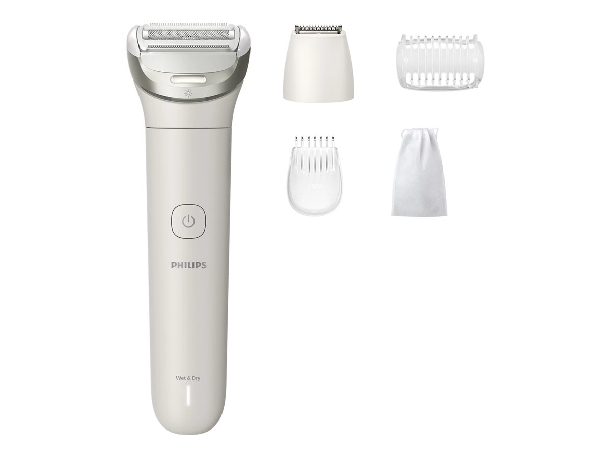Philips Lady shaver - BRL147/00 Series 8000 - Operating time (max) 100 min - Wet & Dry - Lithium Ion - White/Grey
