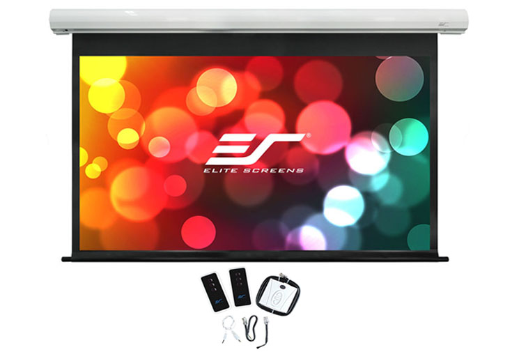 Elite Screens - Saker Series - SK110XHW-E12 - Diagonal 110 " - 16:10 - Viewable screen width (W) 244 cm - White
