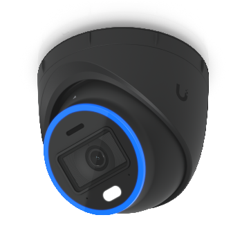Ubiquiti UVC-AI-Turret-B All-weather, vandal-proof 4K PoE+ turret camera with enhanced AI capabilities and IR and visible LEDs for night vision, 4K (8MP) video resolution, Ultra-wide viewing angle (109.9)