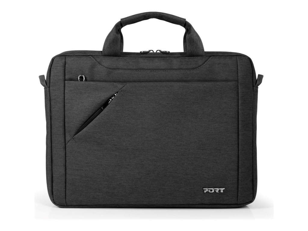 PORT DESIGNS - S13 Sydney ECO Case - Fits up to size 13/14 " - Top Loading - Shoulder strap - Black