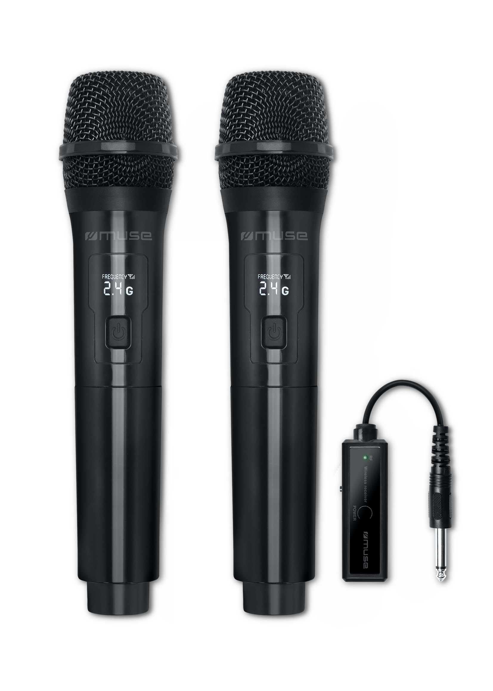 Muse - Dual Wireless Microphones - MC-50 WI - Black