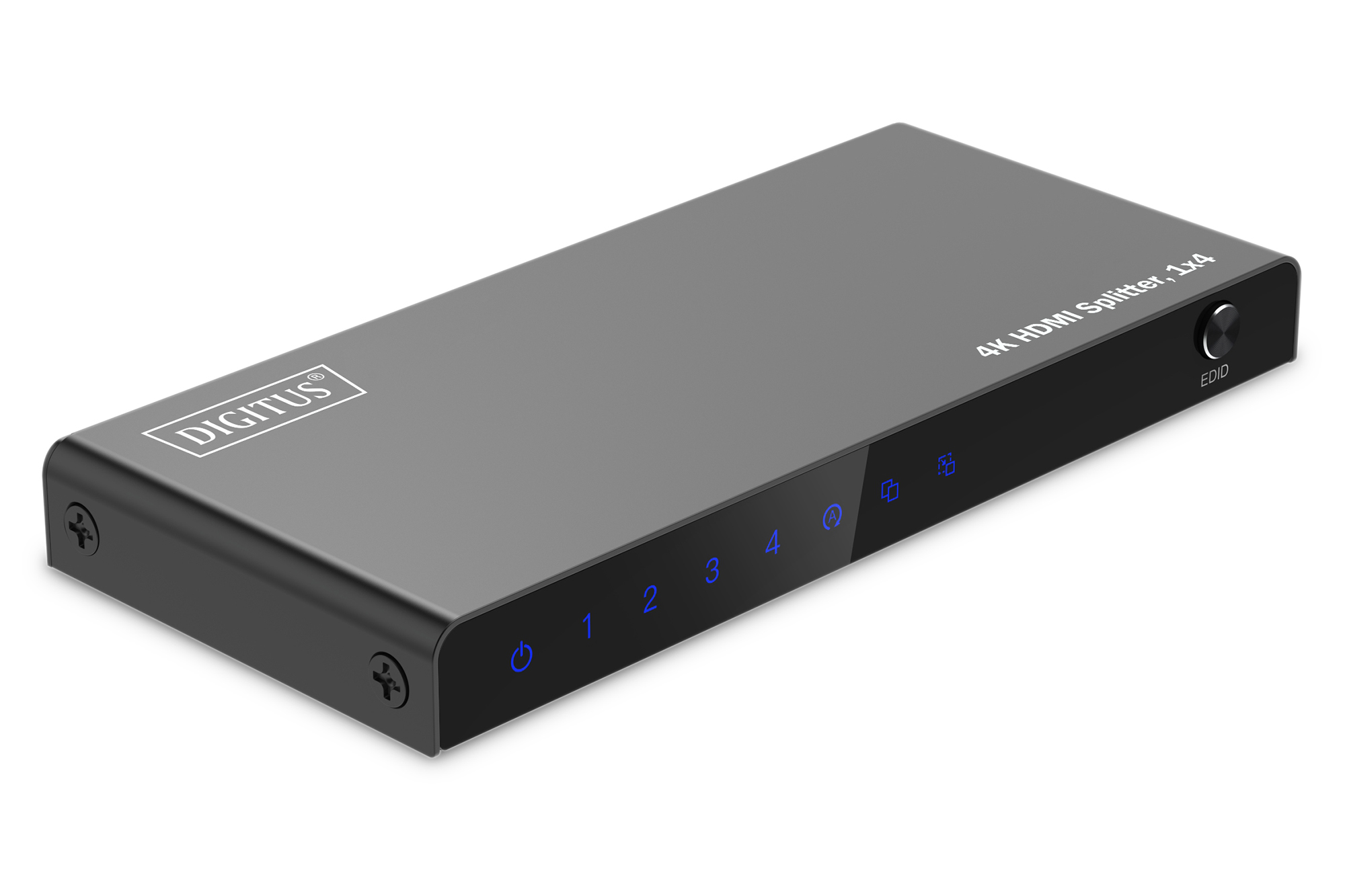 Digitus 4K HDMI Splitter, 1x4 - DS-55337 - Black