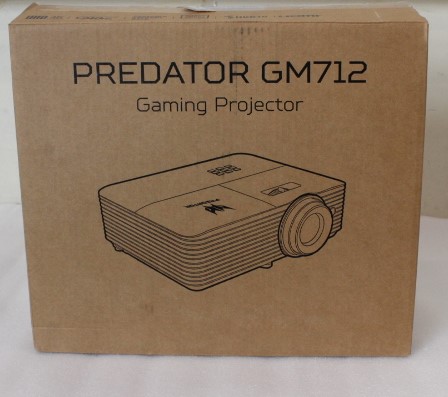 SALE OUT. Acer PREDATOR GM712 Projector, DLP, 4K UHD, 4000lm, 20000/1, HDMI, Black - SALE OUT. Acer - PREDATOR GM712 - 4K UHD (3840 x 2160) - 3600 ANSI lumens - Black - USED