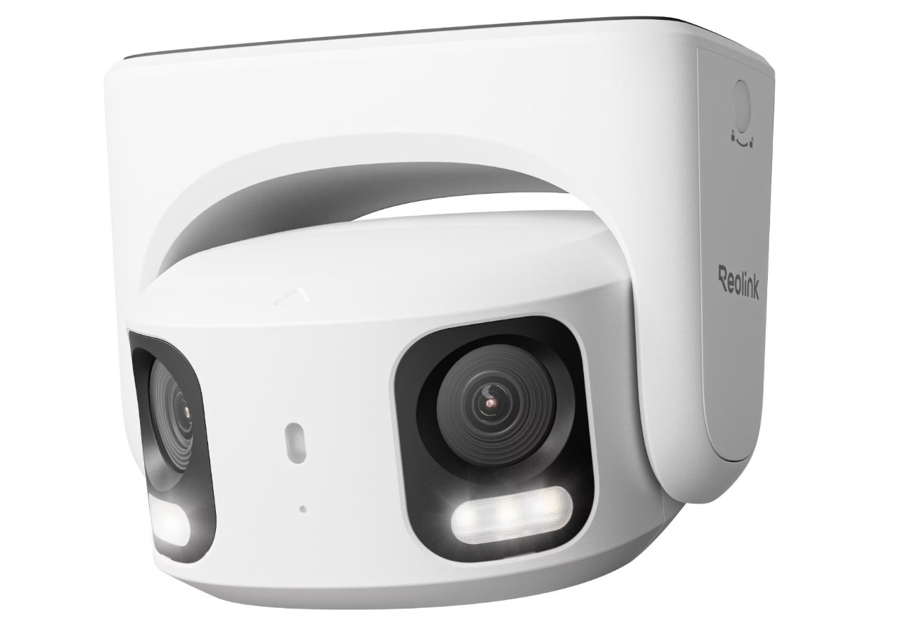 Reolink - Panoramic Protection in 4K - RP-PCT8MD - Dual lens - 8 MP - F2.8mm/F1.6 - IP67 - H.265/H.264 - Micro SD, Max. 512GB