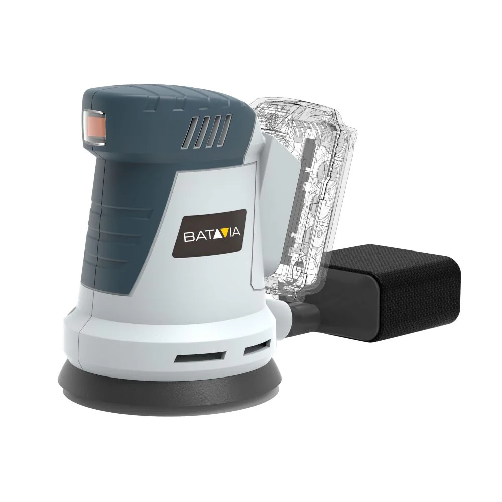 Batavia B.V. - Cordless Orbital Sander 125mm, Without battery and charger - 18V