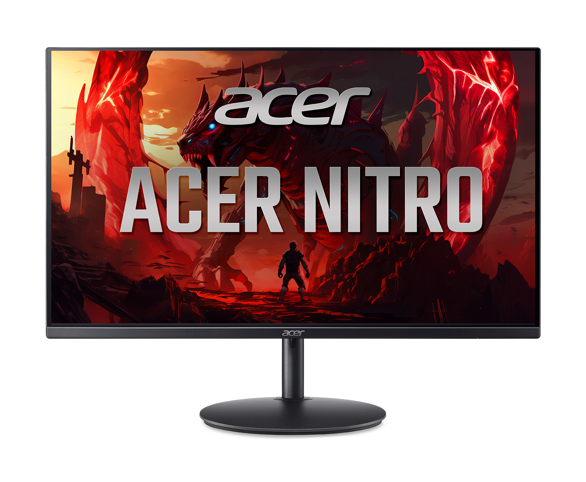 Acer - Nitro XF27QX Ergo - 27 " - IPS - FHD - 16:9 - 300 Hz - 1 ms - 2560 x 1440 pixels - 250 cd/m² - HDMI ports quantity 2 - Black