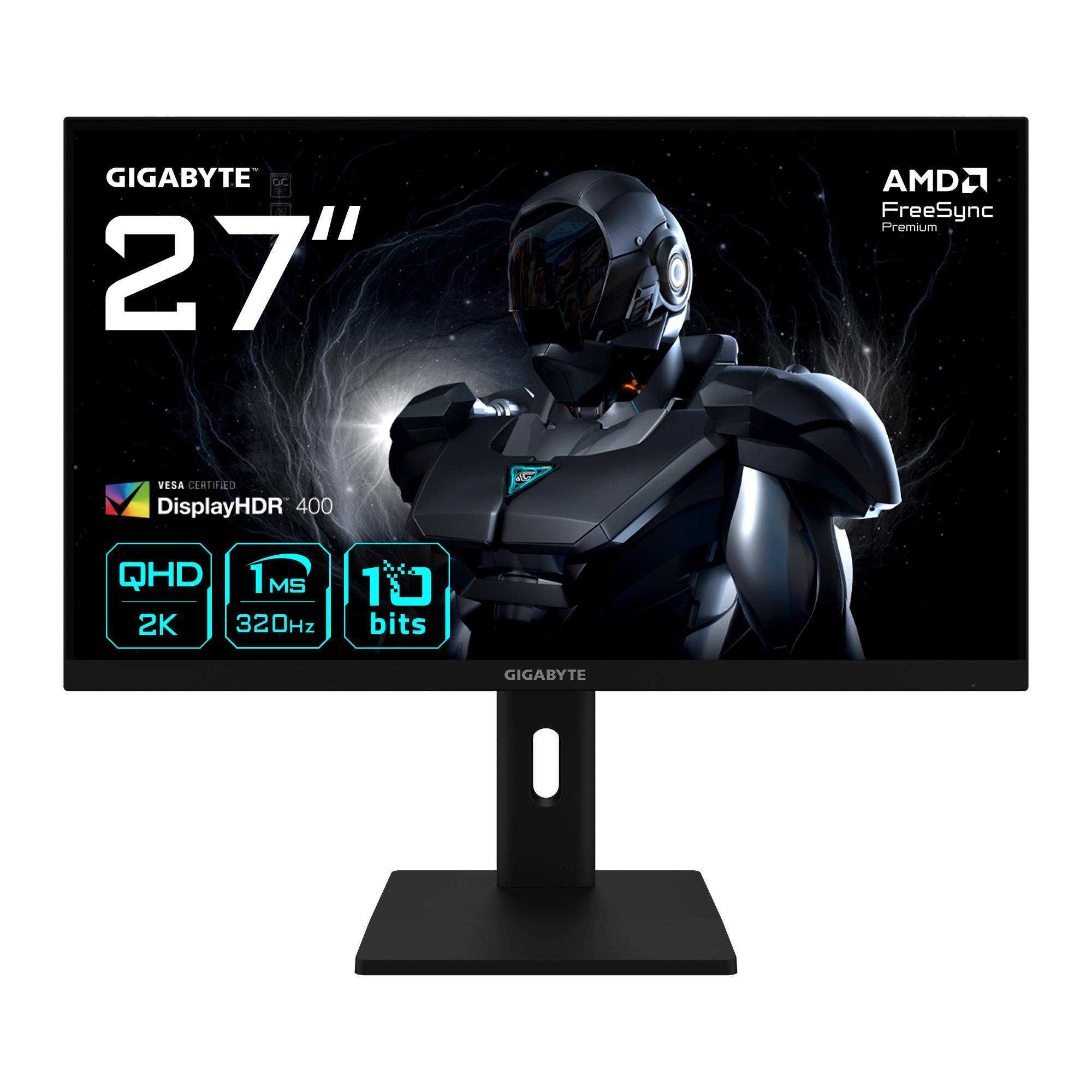 LCD Monitor|GIGABYTE|27 "|2560 x 1440 pixels|Quad HD|Native aspect ratio 16:9|LED|Flat|G27Q3EK