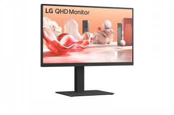 LCD Monitor|LG|27BA75QB-B|27"|Panel IPS|2560x1440|16:9|100Hz|Matte|Speakers|Swivel|Pivot|Height adjustable|Tilt|Colour Black|27BA75QB-B