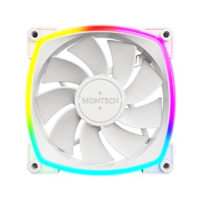 CASE FAN 120MM/RX120 PWM WHITE MONTECH