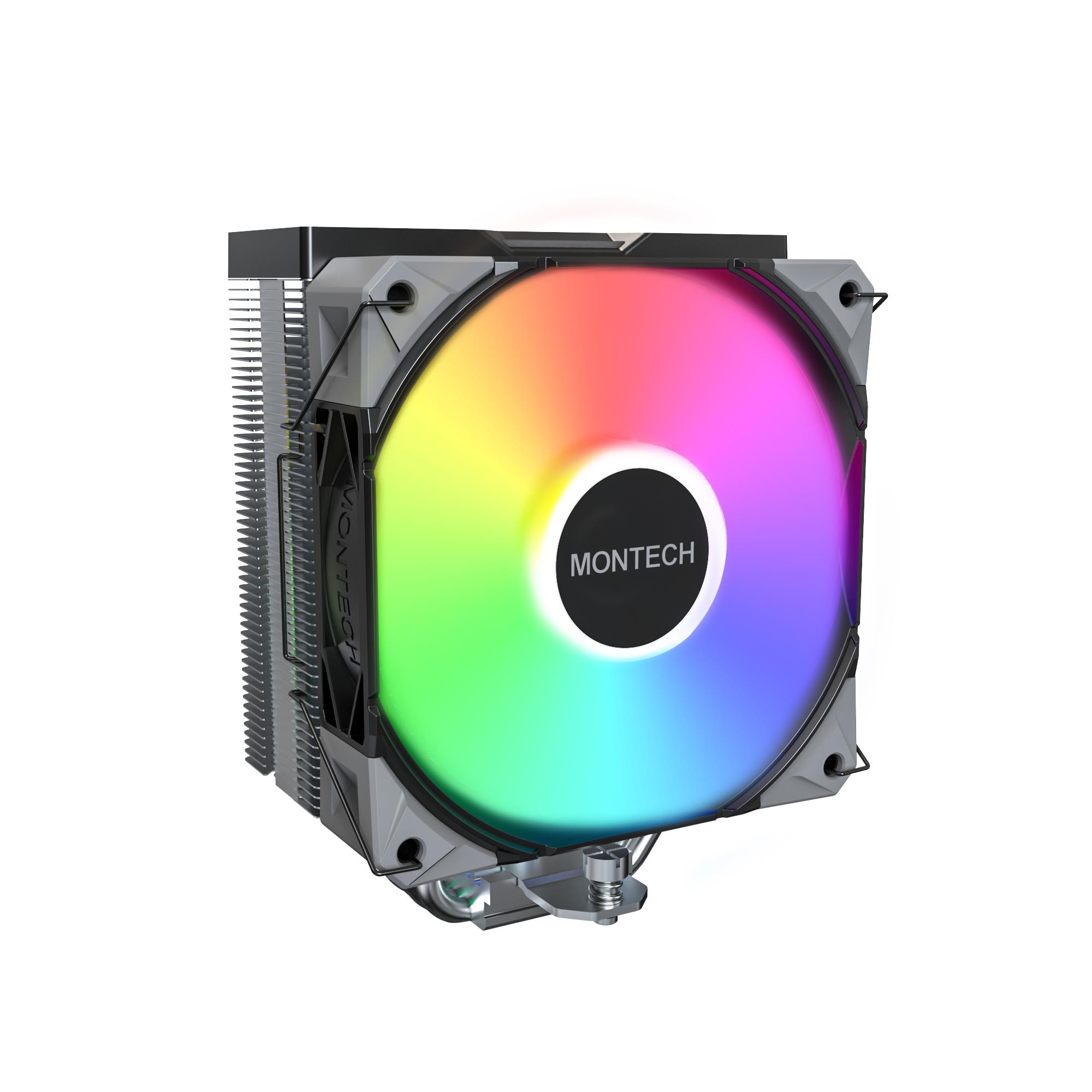 CPU COOLER MULTI SOCKET BLACK/NX400 ARGB (B) MONTECH