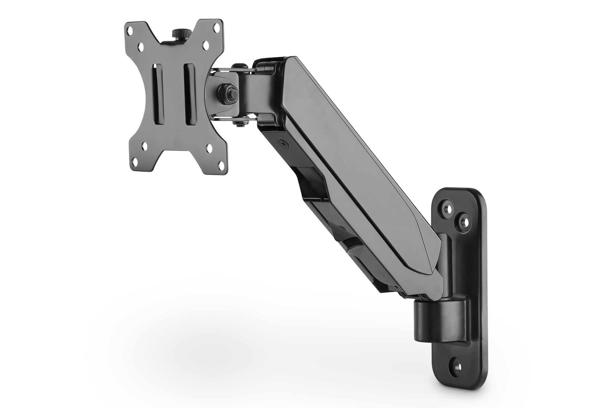 Digitus Wall mount - DA-90396 - Adjustable Height, Rotate, Tilt - 17-32 " - Maximum weight (capacity) 8 kg - Black