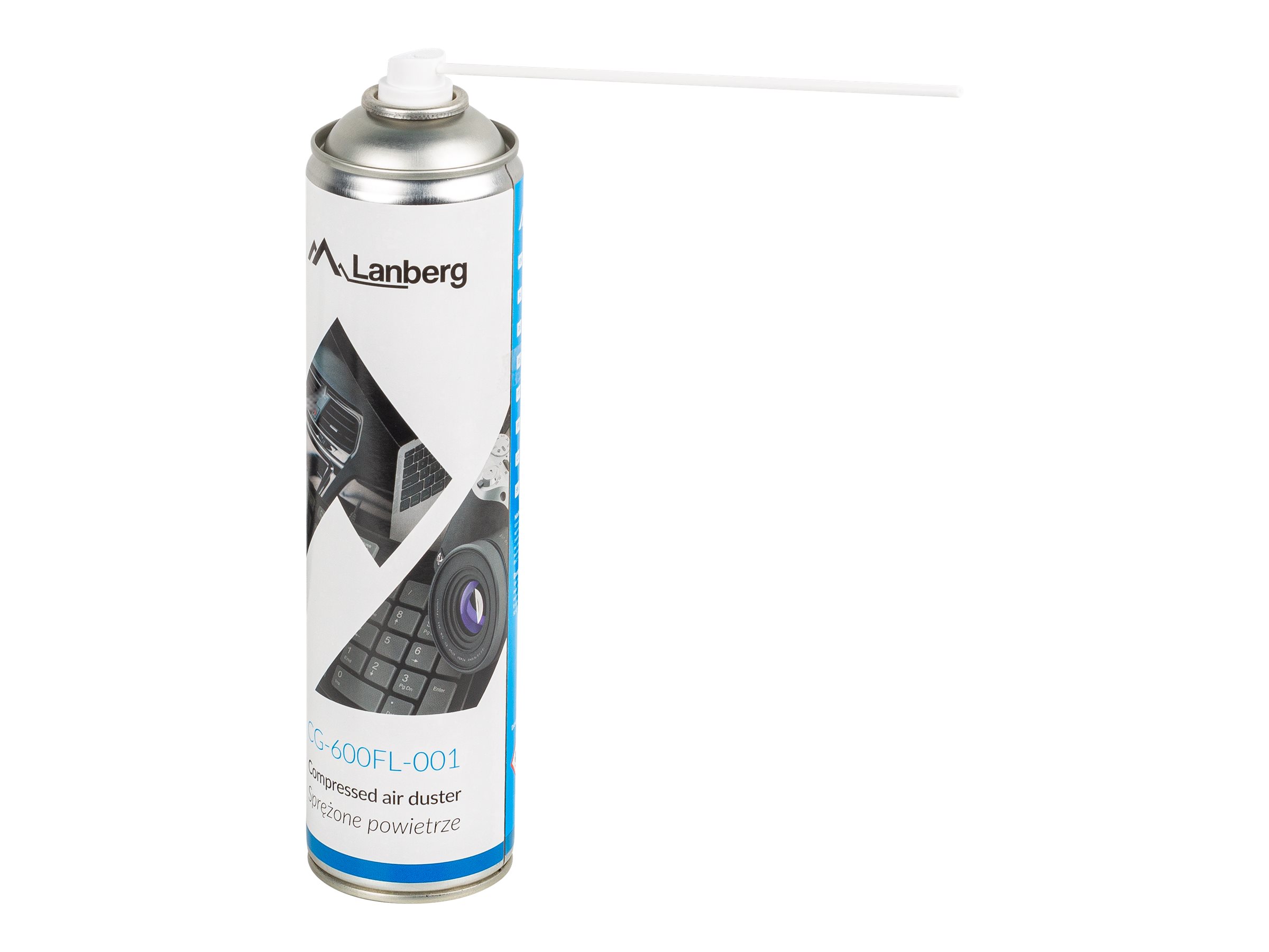 Lanberg - CG-600FL-001 - Air Duster - 600 ml