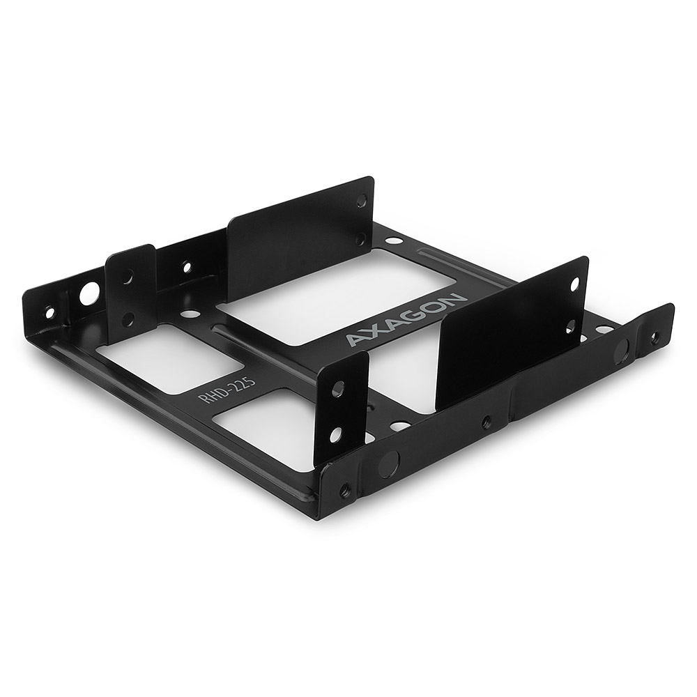 AXAGON Metal frame for mounting two 2.5" disks in a 3.5" position - RHD-225
