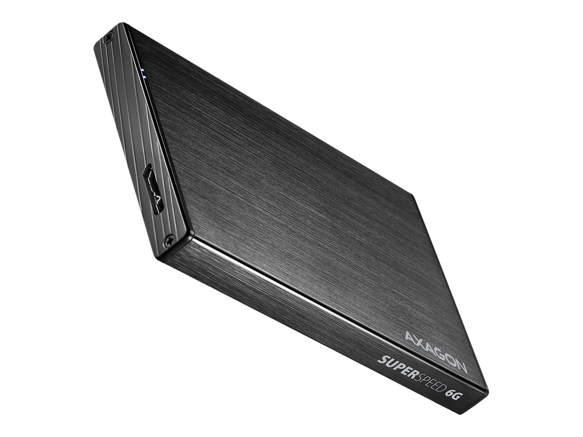 AXAGON - A compact aluminum USB 3.2 Gen 1 - SATA 6G external box designed for 2.5" SSD/HDD - EE25-XA6