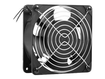Lanberg Fan for 10"/19" rack wall-mount cabinet 230V, 120x120x38 mm - AK-1501-B - Black
