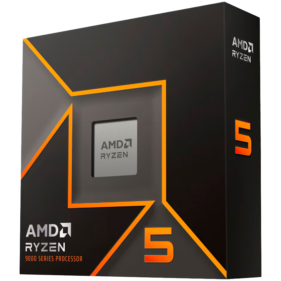 AMD CPU Desktop Ryzen 5 6/12T 9600X  (3.9GHz/5.4GHz,38MB,65W,AM5) MPK, with Radeon Graphics and Wraith Stealth cooler