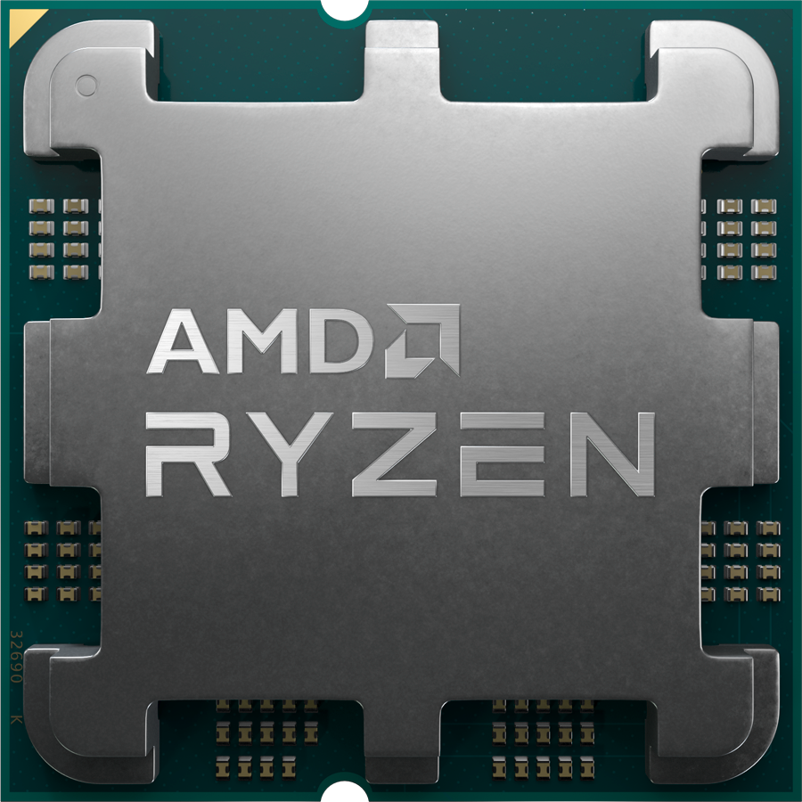 AMD CPU Desktop Ryzen 5 6C/12T 7500X3D (4.5GHz,102MB,65W,AM5) tray, with Radeon Graphics