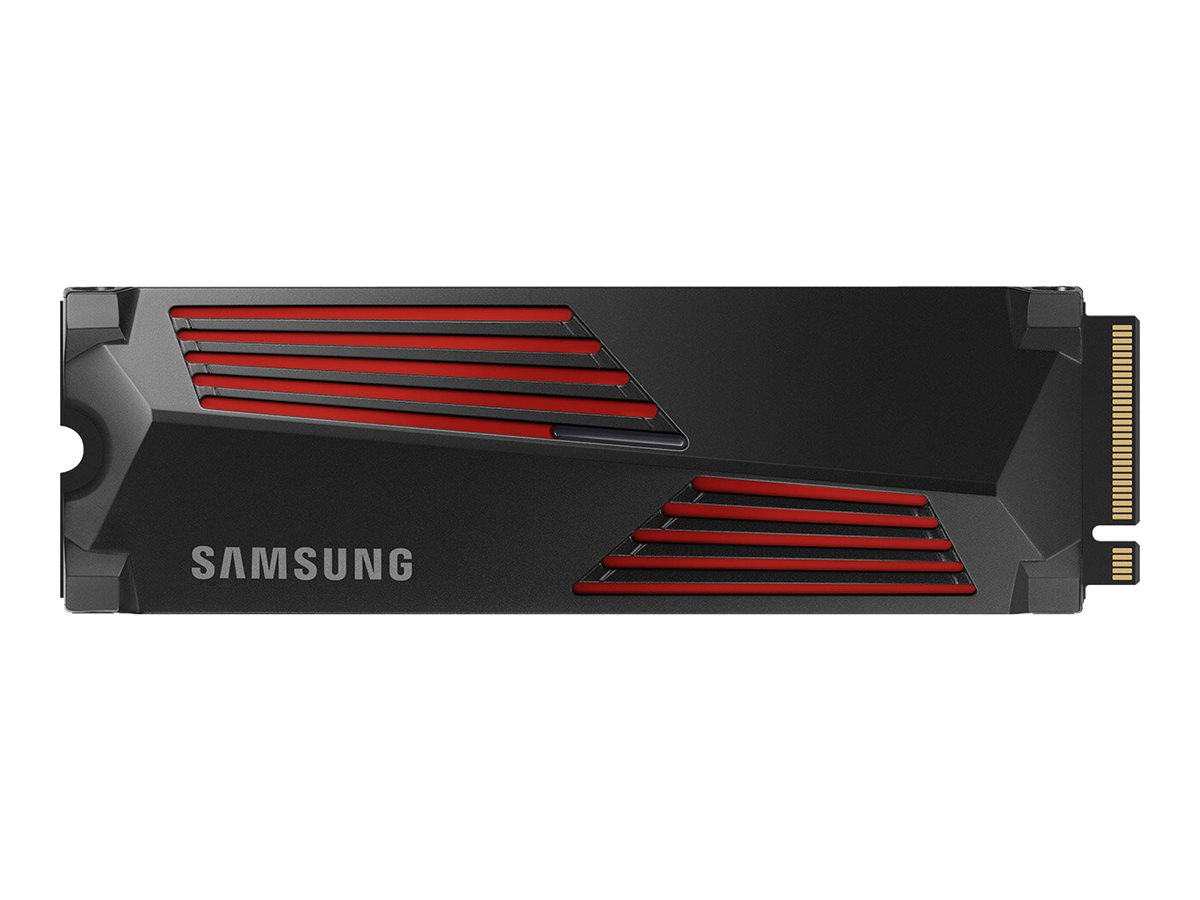 Samsung - 990 PRO with Heatsink - 2000 GB - SSD form factor M.2 2280 - Solid-state drive interface M.2 NVMe - Read speed 7450 MB/s - Write speed 6900 MB/s