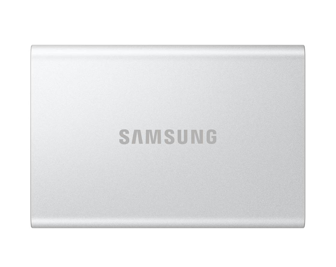 Samsung SSD - T7 Resurrected - 2000 GB - USB 3.2 Gen 2 (10 Gbps) - Silver