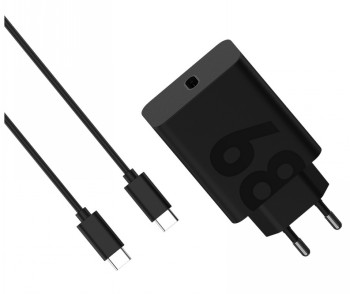 MOTOROLA 68W Charger EU with Cable Black