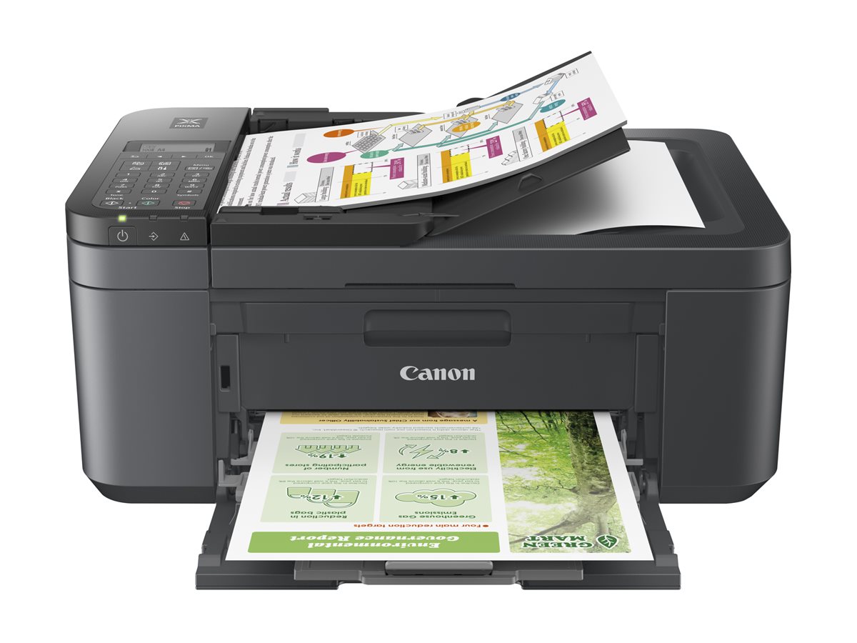 Canon - PIXMA TR4755i - Inkjet - Colour - Multifuncion printer - A4/Legal - Wi-Fi - Black