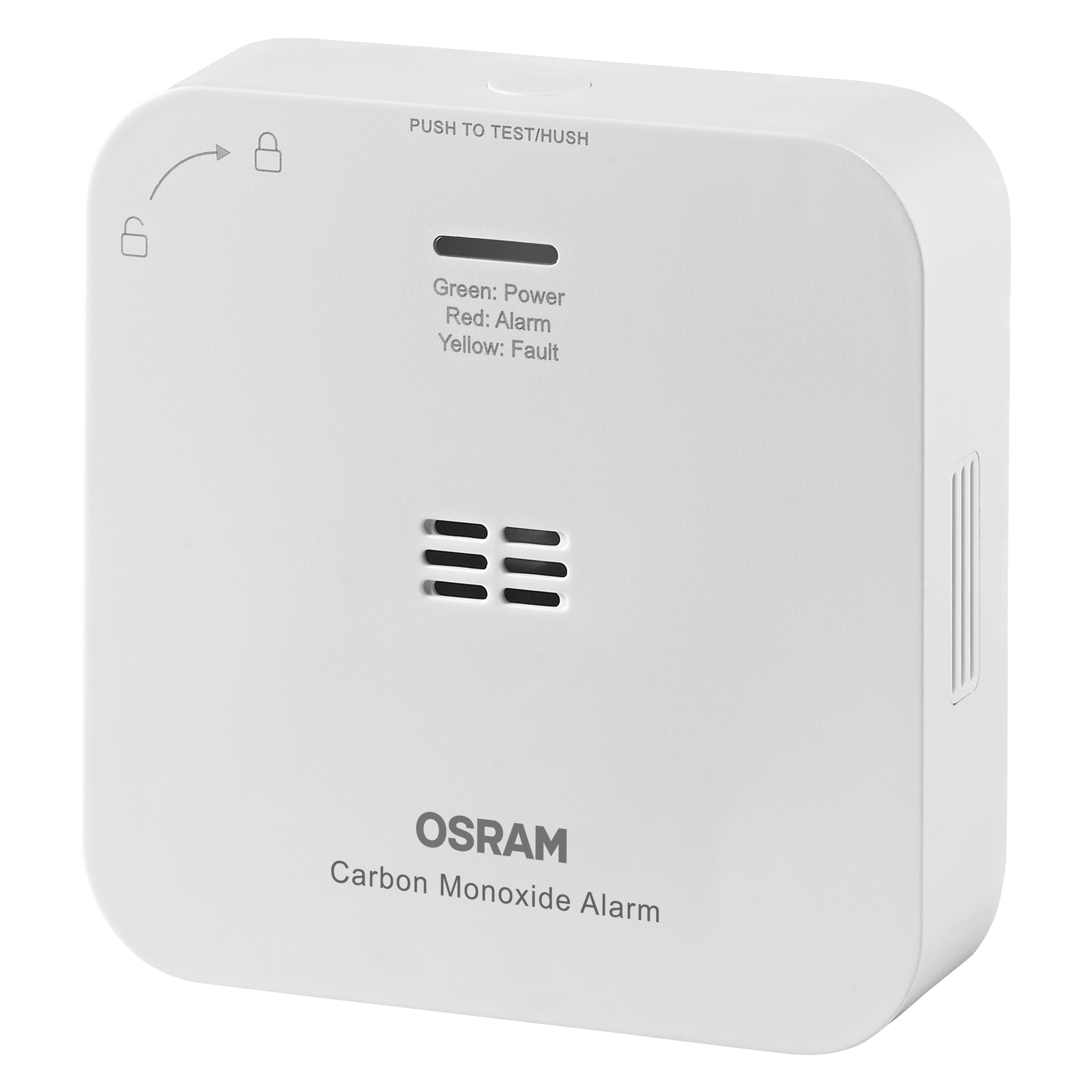 Osram SMART+ WIFI CO Detector - White