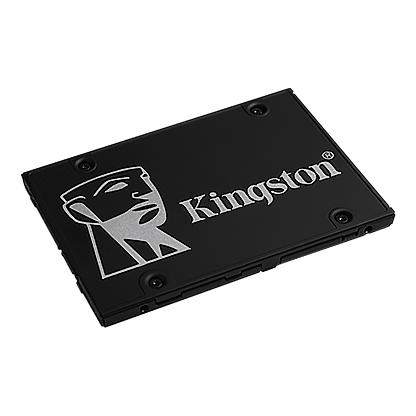 Kingston - KC600 - 256 GB - SSD form factor 2.5" - Solid-state drive interface SATA - Read speed 550 MB/s - Write speed 500 MB/s