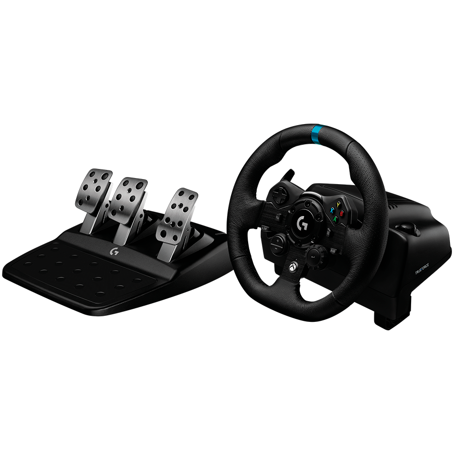 LOGITECH G923 Racing wheel - BLACK - PLUGC - WWi-9006