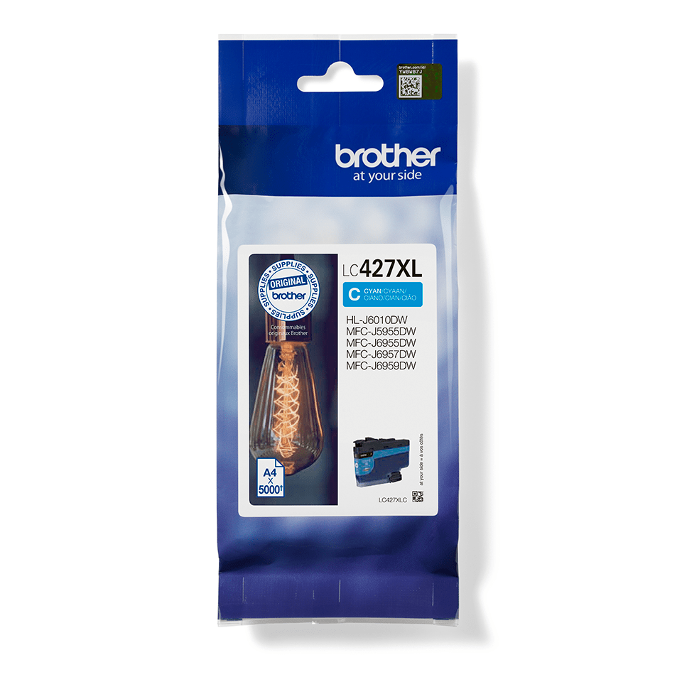 Brother LC427XLC - Ink Cartridge - Cyan