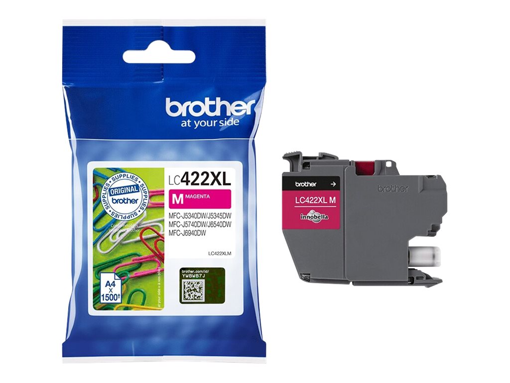 Brother LC422XLM - Ink Cartridge - Magenta
