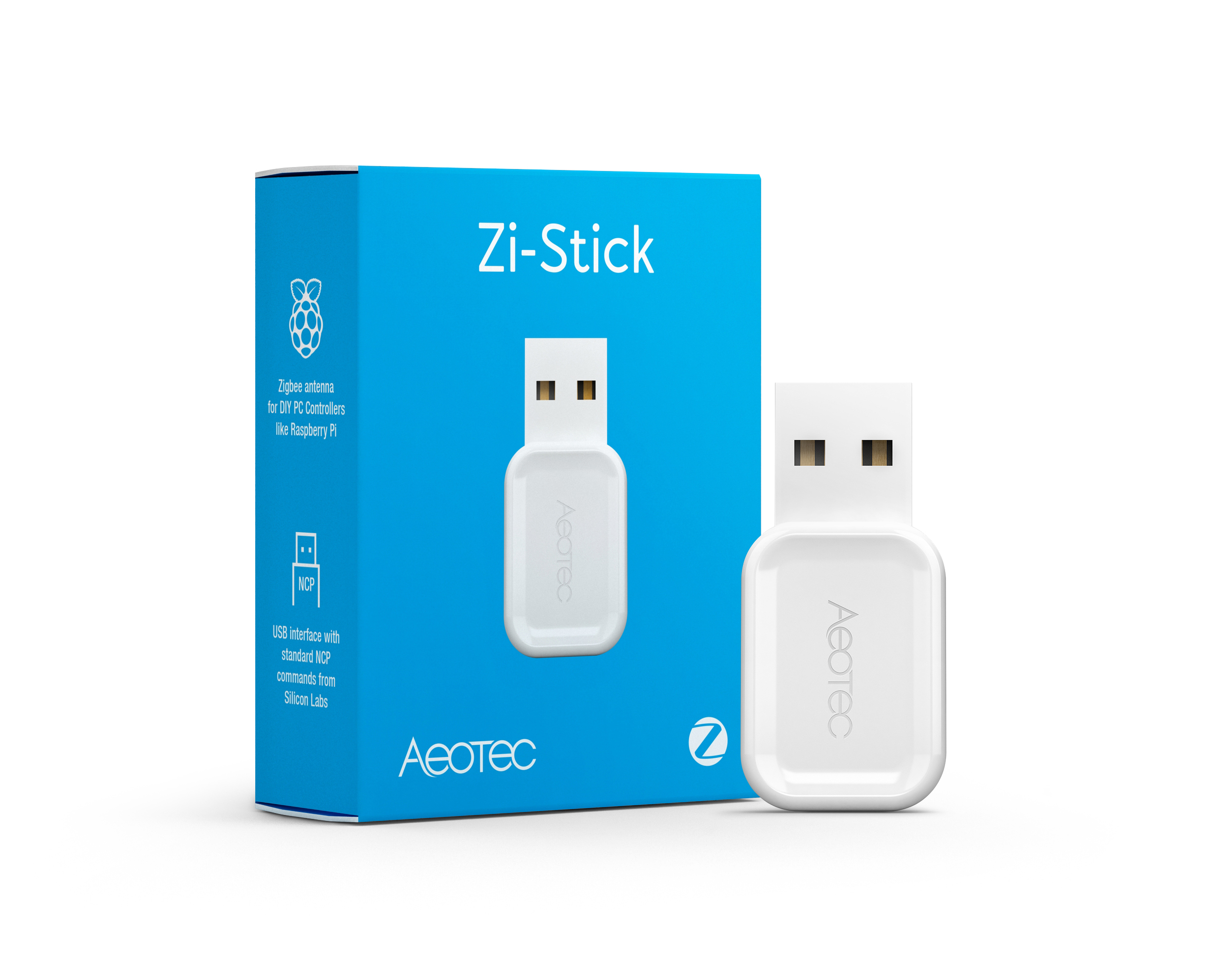 Aeotec Zi-Stick, Zigbee - AEOTEC - Zi-Stick - White